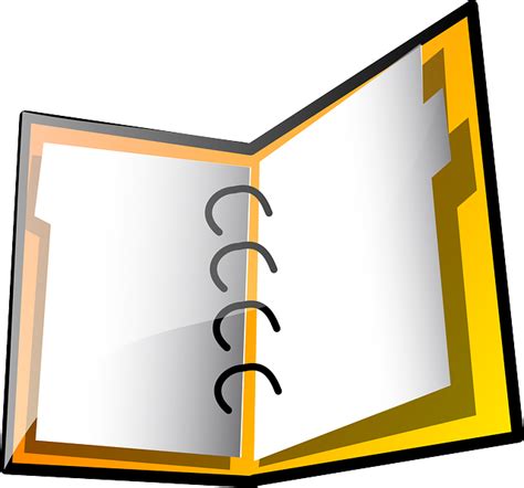 Folder Book Office · Free Vector Graphic On Pixabay