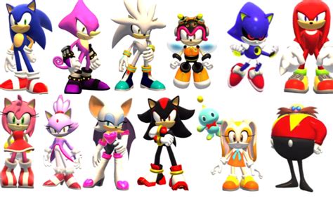 Nombre De Los Personajes De Sonic Imagui