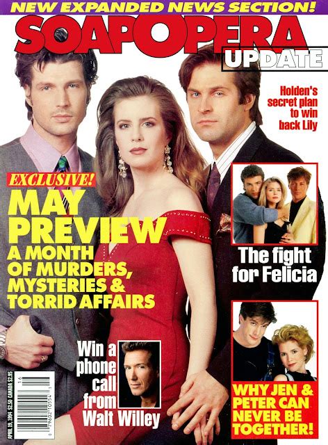 Soap Opera Update As The World Turns Cover April 19 1994