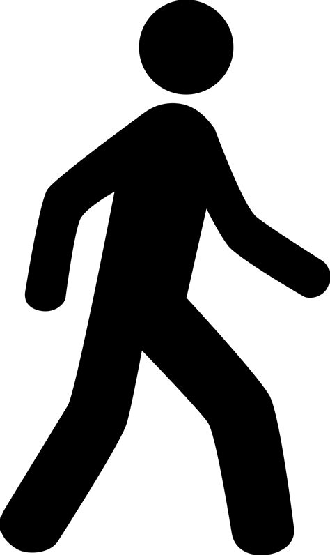 Clipart Walking Icon