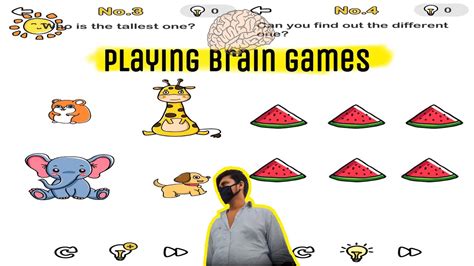 Playing Brain Game Android Mobile Game Youtube
