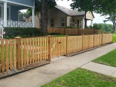 picket fences austin tx wood picket fence installation sierra fence inc