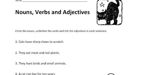 We did not find results for: Teaching Simplified: Identifying Nouns, Verbs and Adjectives in a Sentence Worksheet