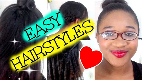 Maybe you would like to learn more about one of these? 4 Easy Hairstyles for Relaxed Medium Length Hair - YouTube