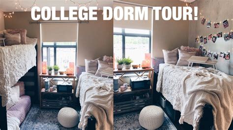 College Dorm Tour 2019 Freshman Youtube