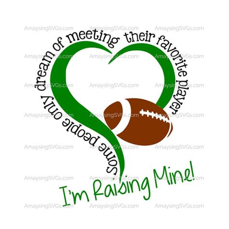 SVG Some People Dream Of Meeting Their Favorite Player Football Instant Download Awesome SVG