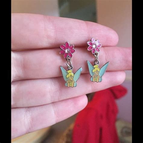 disney tinkerbell earrings 💫 cute earrings earrings jewelry
