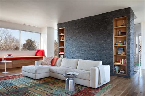 15 Living Room Designs With Natural Stone Walls Rilane