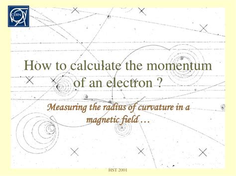 Ppt How To Calculate The Momentum Of An Electron Powerpoint