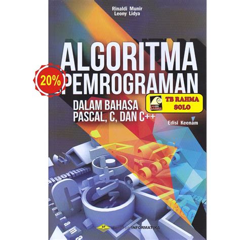 Jual Algoritma Dan Pemrograman Dalam Bahasa Pascal C Dan C Edisi Keenam
