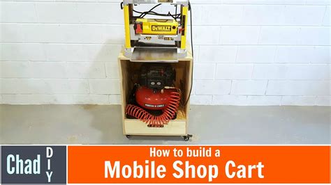 Build A Diy Mobile Shop Cart Youtube