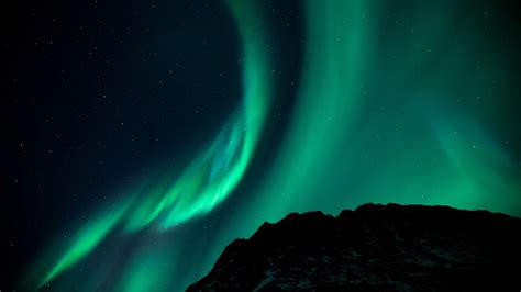 Northern Lights Mountains 4k Wallpapers Top Free
