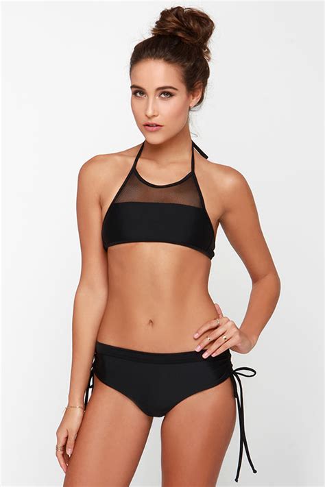 Mandalynn Gabriella Bikini Black Bikini Mesh Bikini 15000 Lulus