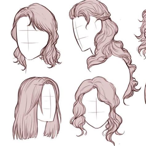 Hair Reference Drawing Reference Poses Drawing Poses Art Reference