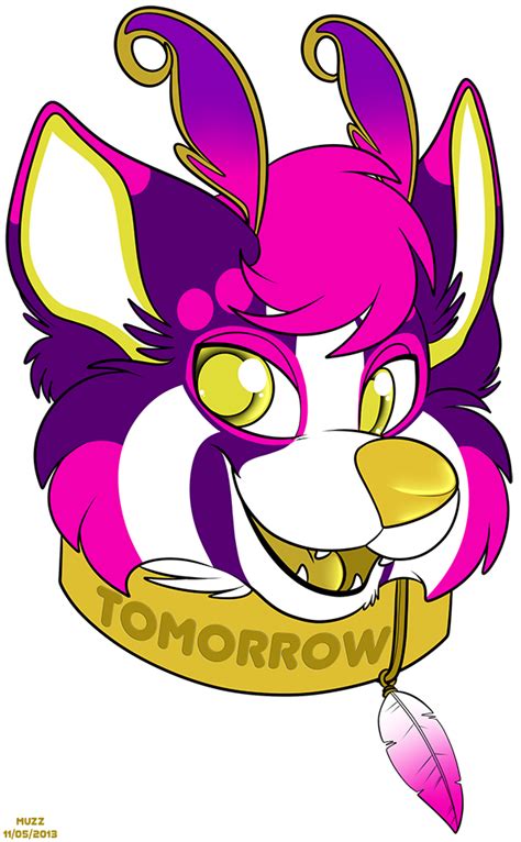 Fursuit Badge — Weasyl