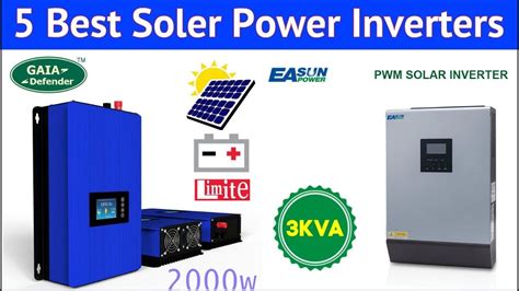 Top 5 Best Solar Power Inverters In 2020 Best Solar Inverters For