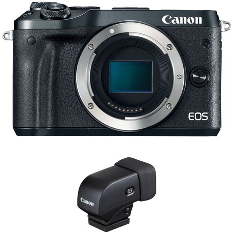 Canon Eos M6 Mirrorless Digital Camera With Electronic