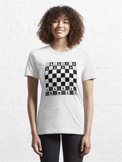 Chess Board T Shirt By Tltextiles Redbubble