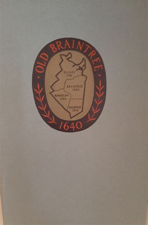 Braintree Historical Society Online Store Product