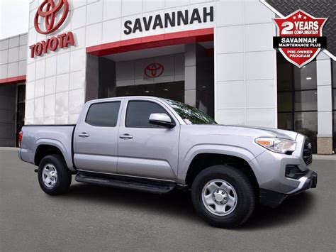 Certified Pre Owned 2018 Toyota Tacoma Sr5 Crew Cab Pickup In Savannah