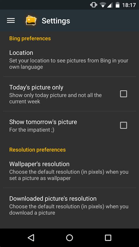 Daily Wallpaper With Bing Apk Thing Android Apps Free