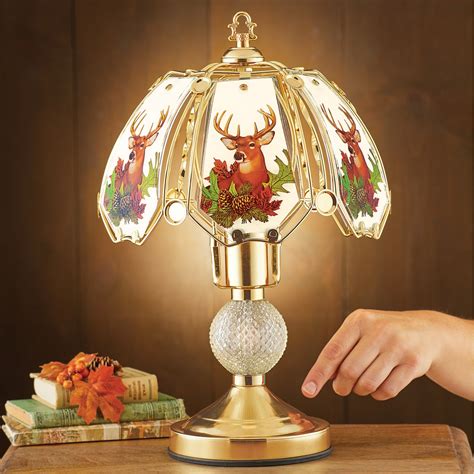 Northwoods Cabin Deer Touch Lamp Collections Etc
