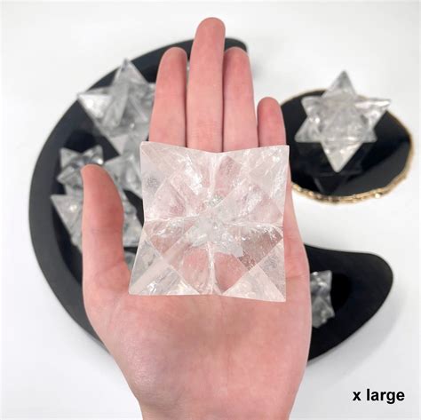 Merkabah Star Crystal Quartz You Choose Size Rock Paradise