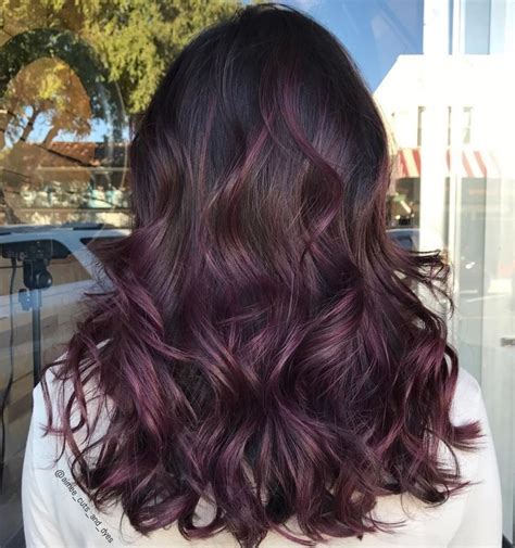 50 Shades Of Burgundy Hair Color Trending In 2024 Purple Balayage