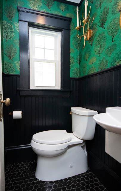 Victorian Chic Powder Room Victorian Powder Room Providence By