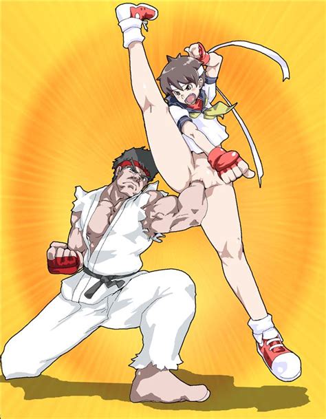 Касугано Сакура Street Fighter хентай фотографии часть 1 Касугано