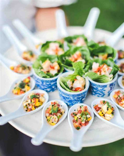 25 Unexpected Wedding Food Ideas Your Guests Will Love Martha Stewart