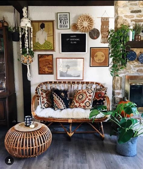 Cool 52 Stunning Boho Chic Living Room Decor Inspirations On A Budget