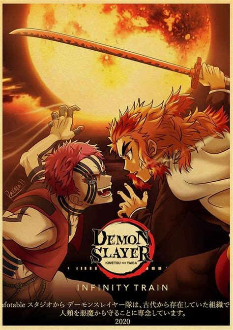 Back To College Japanese Comic Movie Demon Slayer Mugen Train Anime
