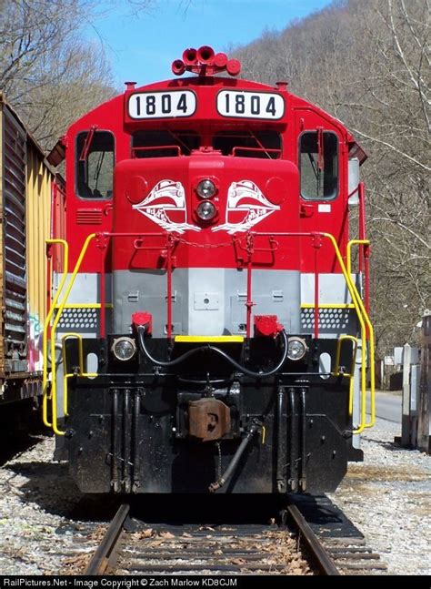 Rjcv 1804 Rj Corman Railroads Emd Gp16 At Thurmond West Virginia By