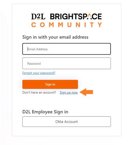Register For Community Single Sign On Brightspace
