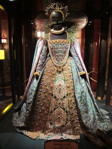 The Peacock Gown From Shakespeare In Love That Judi Dench Wears It Is