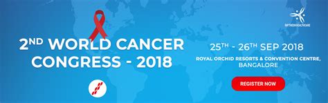 2nd World Cancer Congress 2018 Bengaluru