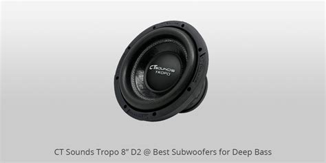 Top 5 Best Car Subwoofers For Deep Bass In 2022 2023