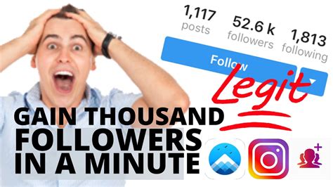 Gain Tons Of Followers In Ig 100 Legit And Working Youtube