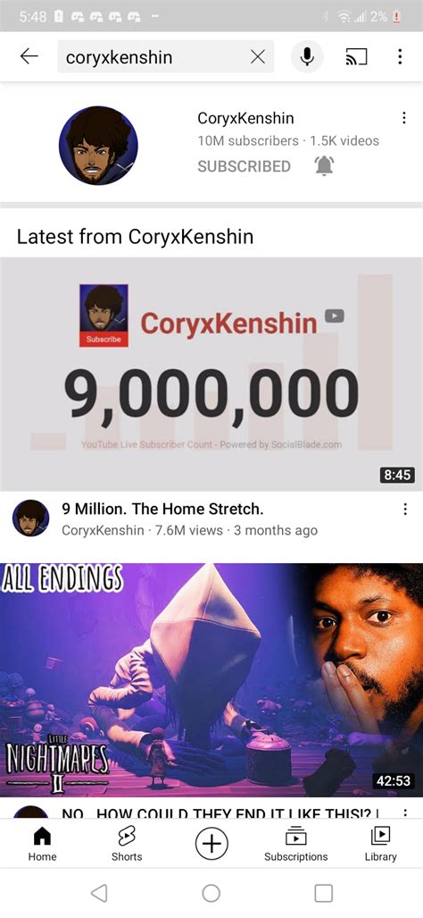 Congrats On 10 Million Cory Let Goo Rcoryxkenshin