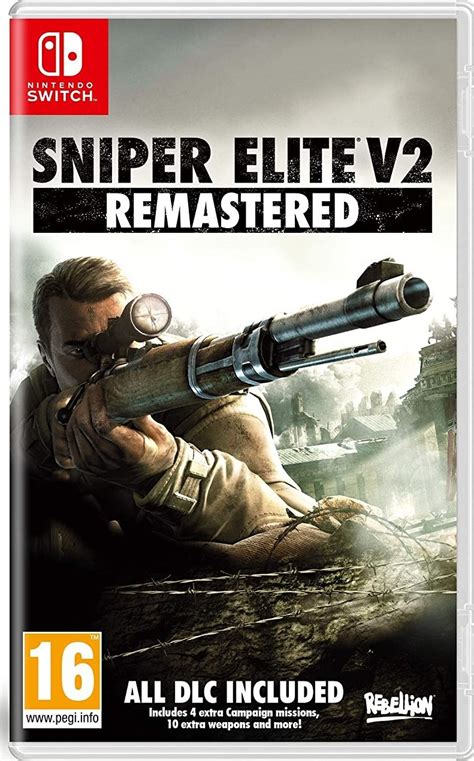 Rebellion Sniper Elite V2 Remastered Nintendo Switch Game Buy Best