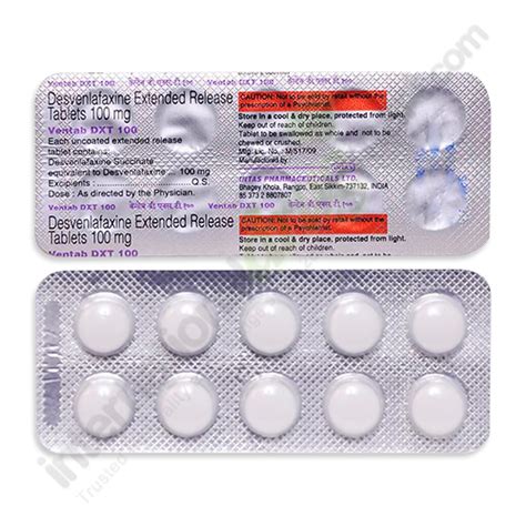 Buy Desvenlafaxine 100mg ER Tablets Online IDM