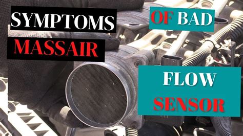 7 Bad Mass Air Flow Sensor Symptoms FIX Bypass YouTube