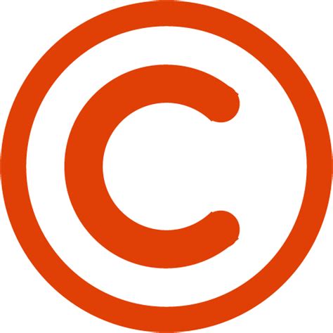 Soylent red copyright icon - Free soylent red copyright icons