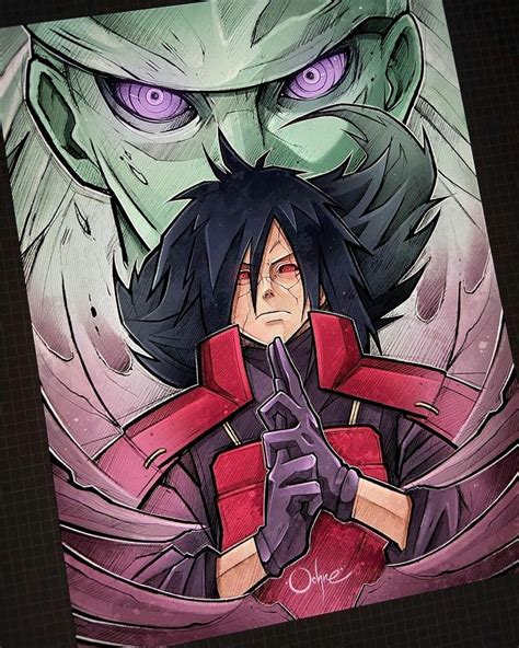 Drawing Madara Rikudou Sennin Em 2021 Arte Naruto Personagens De