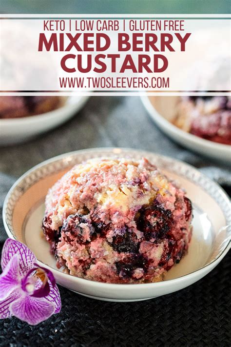 See more ideas about desserts, dessert recipes, low fat desserts. Mixed Berry Custard | Keto Mixed Berry Custard | Low Carb ...