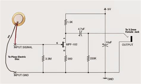 Pcb layouts for diy stompboxes echo base digital delay teknologi. DIY Contact MIC Circuit | Circuit Diagram Centre