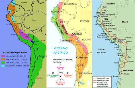 Mapa Del Imperio Inca Arre Caballo