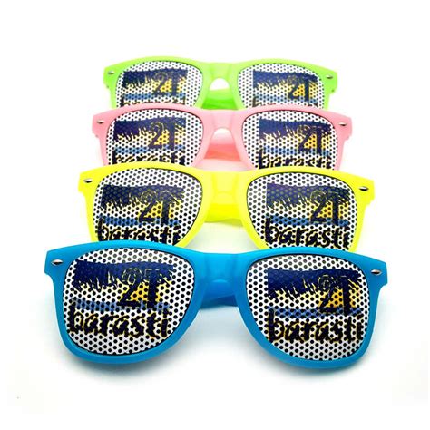 pinhole sticker sunglasses sunglasses