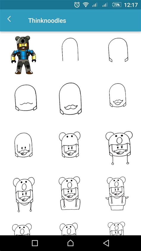 Easy Roblox Character Drawing